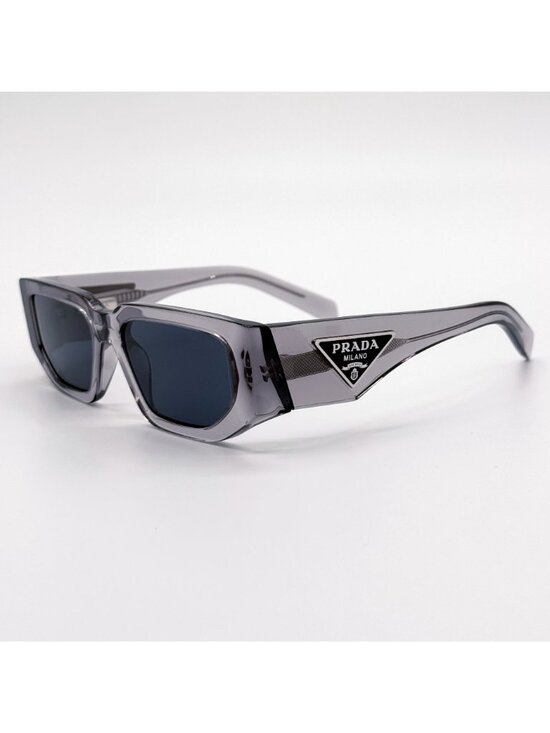 NEW PRADA SUNGLASSES PR09ZS 18S09T TRANSPARENT GRAY UNISEX PR 09ZS 18S09T, SPR 0 main image 3
